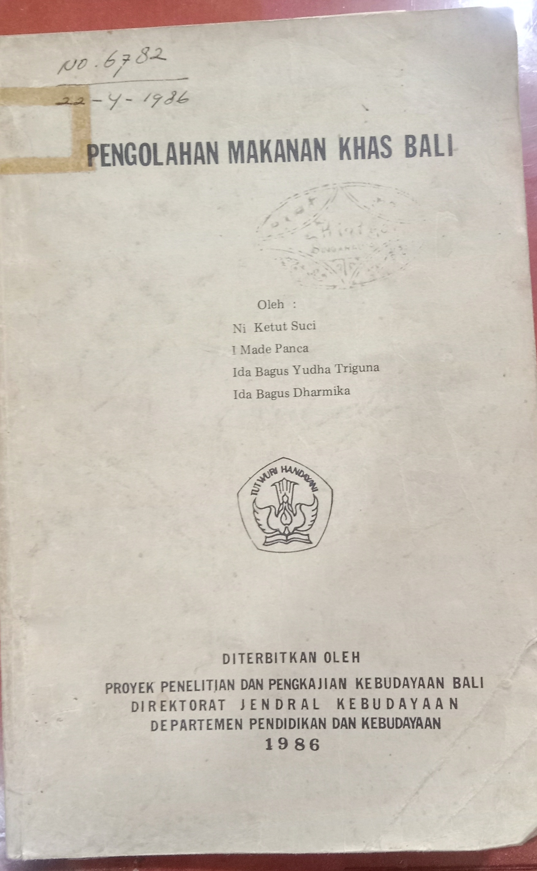 Pengolahan Makanan Khas Bali